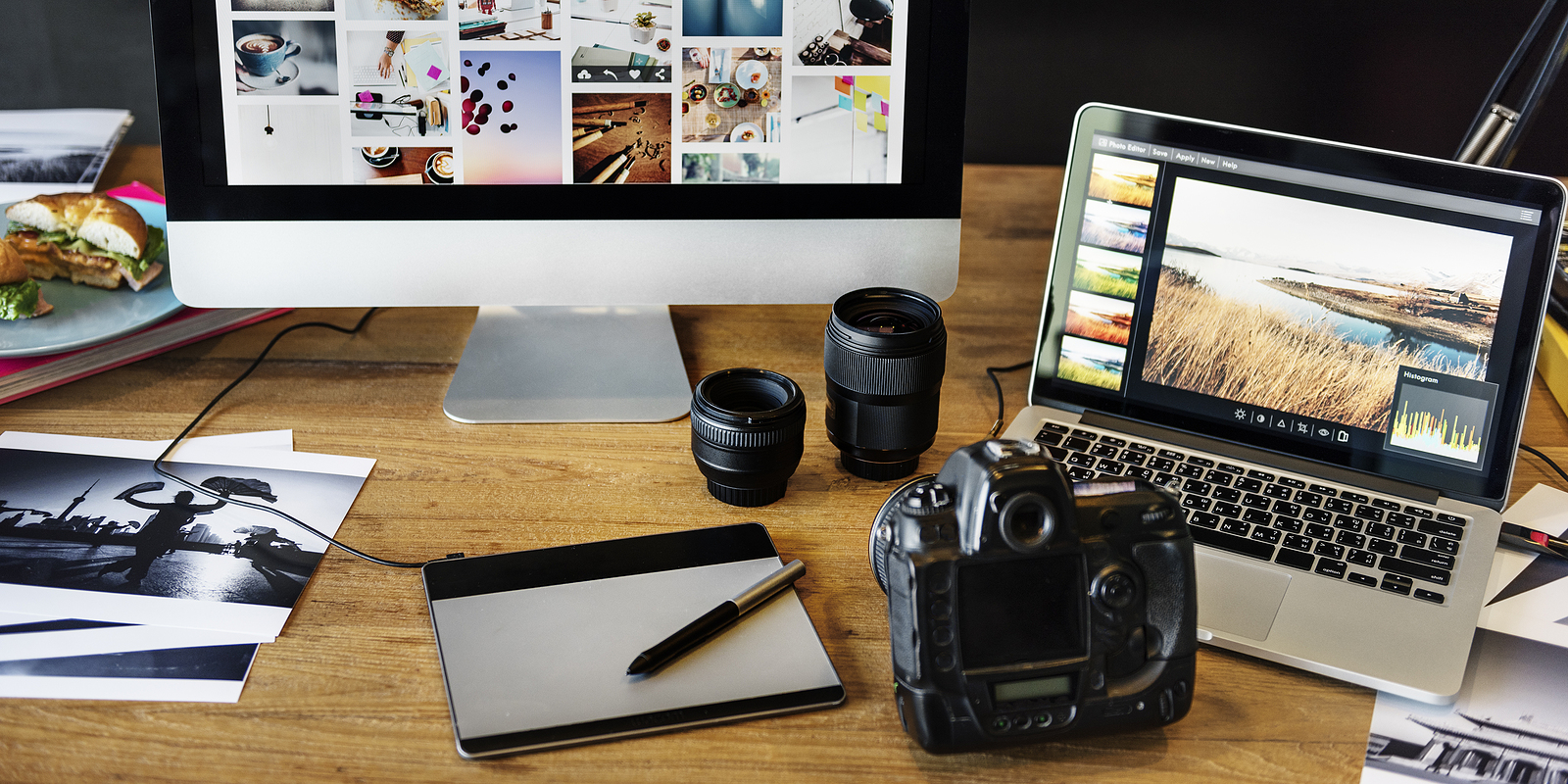 Camera Photography Design Studio Editing Concept