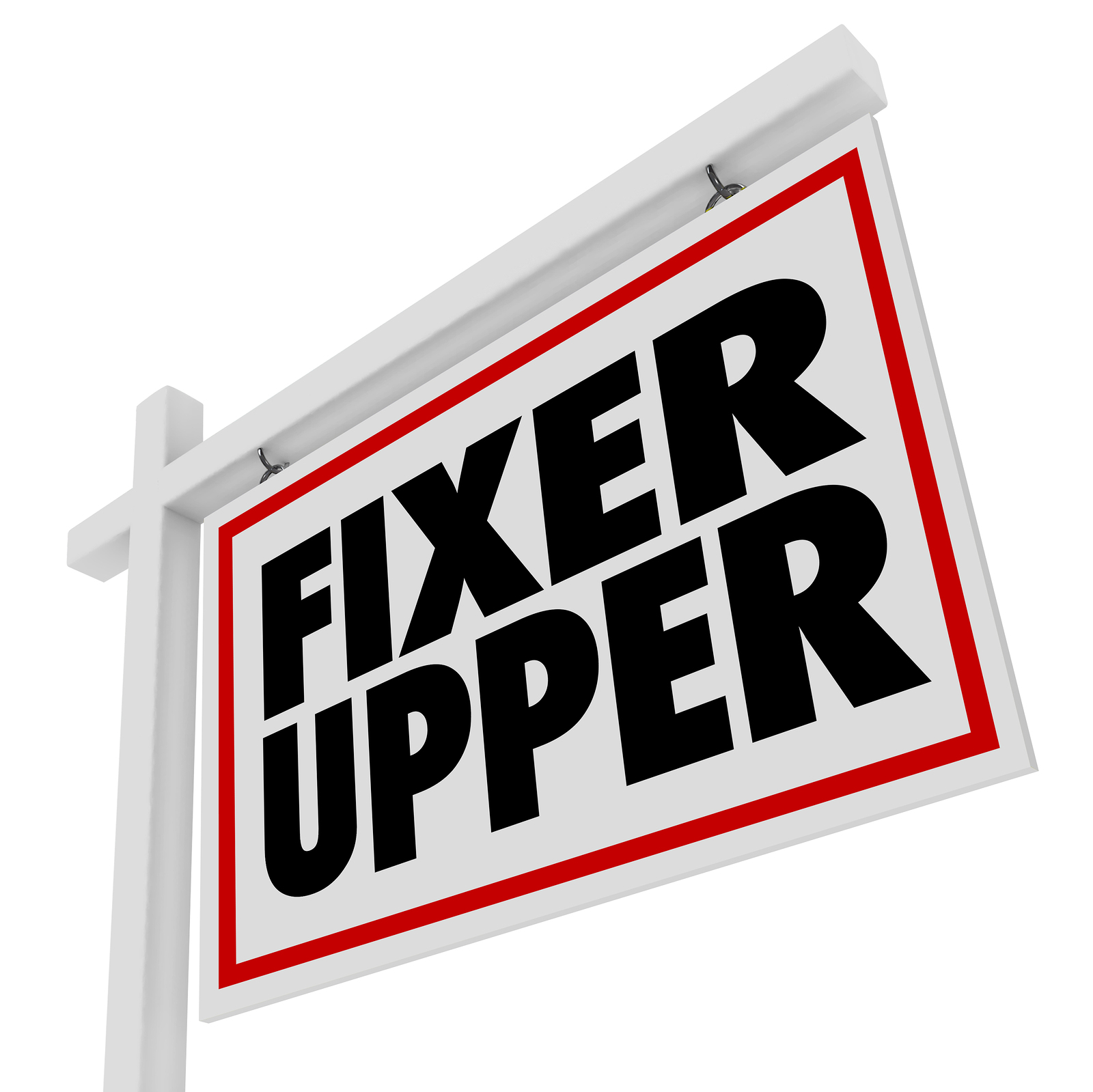 as is another word for fixer upper