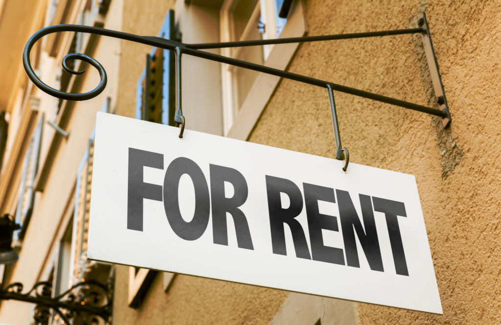 for rent sign