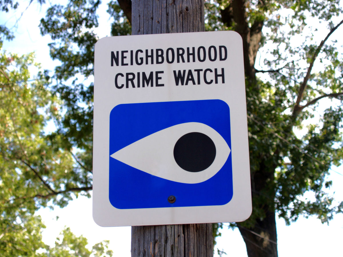 How to start a neighborhood watch program